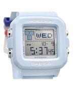 Casio Baby-G Plus Digital Light Blue Resin Strap Quartz BGD-10L-2 100M Women's Watch With Extra Band Loops