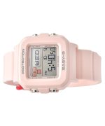 Casio Baby-G Plus Digital Pink Resin Strap Quartz BGD-10L-4 100M Women's Watch With Extra Band Loops