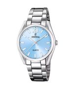 Festina Boyfriend Stainless Steel Blue Dial Quartz F20622-3 Women's Watch