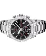 Festina Timeless Chronograph Stainless Steel Black Dial Quartz F20704-3 100M Men's Watch