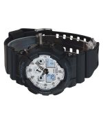 Casio G-Shock Analog Digital Resin Strap White Dial Quartz GA-100WD-1A 200M Men's Watch