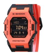 Casio G-Shock Digital Smartphone Link Bio-Based Orange Resin Strap Quartz GD-B500FL-4 200M Men's Watch