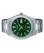 Casio Standard Analog Stainless Steel Green Dial Quartz MTP-B180D-3AV Men's Watch