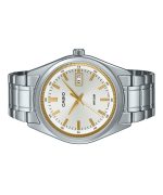 Casio Standard Analog Stainless Steel Silver Dial Quartz MTP-B180D-7AV Men's Watch