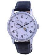 Orient Classic Sun And Moon White Dial Automatic RA-AK0008S10B RA-AK0008S30B Men's Watch