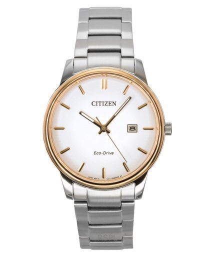 Citizen Eco-Drive Stainless Steel White Dial BM6979-74A Men's Watch