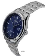 Citizen Eco-Drive Stainless Steel Blue Dial BM7560-59L 100M Men's Watch