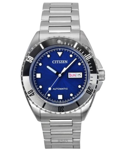 Citizen Sport Stainless Steel Blue Dial Automatic NH7530-52M 100M Men's Watch