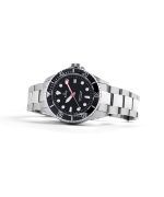 Ratio FreeDiver Sapphire Stainless Steel Black Dial Quartz RTF031 200M Men's Watch