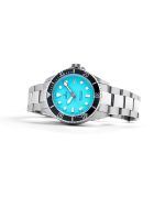 Ratio FreeDiver Sapphire Stainless Steel Ice Blue Dial Quartz RTF032 200M Men's Watch