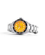 Ratio FreeDiver Sapphire Stainless Steel Yellow Dial Quartz RTF034 200M Men's Watch