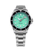 Ratio FreeDiver Sapphire Stainless Steel Green Dial Quartz RTF039 200M Men's Watch