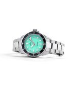 Ratio FreeDiver Sapphire Stainless Steel Green Dial Quartz RTF039 200M Men's Watch