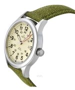 Ratio Quest Men's Field Watch Sapphire Canvas Strap Quartz RTQ019 100M Lewis And Clark Edition