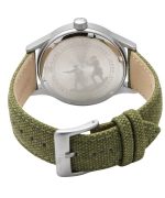 Ratio Quest Men's Field Watch Sapphire Canvas Strap Quartz RTQ019 100M Lewis And Clark Edition