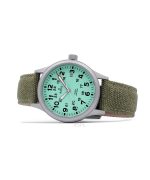 Ratio Quest Men's Field Watch Sapphire Canvas Strap Quartz RTQ021 100M Lewis And Clark Edition