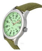 Ratio Quest Men's Field Watch Sapphire Canvas Strap Quartz RTQ021 100M Lewis And Clark Edition