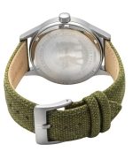 Ratio Quest Men's Field Watch Sapphire Canvas Strap Quartz RTQ027 100M Lewis And Clark Edition