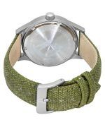 Ratio Quest Men's Field Watch Sapphire Canvas Strap Khaki Green Dial Quartz RTQ029 100M Lewis And Clark Edition