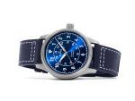 Ratio Skysurfer Pilot Blue Sunray Dial Leather Automatic RTS309 200M Men's Watch