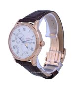 Refurbished Orient Classic Leather Strap Sun And Moon Champagne Dial Automatic RA-AK0007S10B Men's Watch