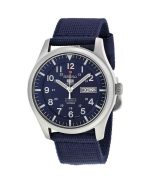 Refurbished Seiko 5 Sports Nylon Strap Blue Dial Automatic SNZG11K1 100M Men's Watch