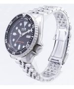 Refurbished Seiko Stainless Steel Black Dial Automatic Diver's SKX007K2 200M Men's Watch