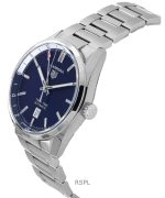 Tag Heuer Carrera Twin-Time GMT Stainless Steel Blue Dial Automatic WBN201A.BA0640 100M Men's Watch