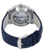 Zeppelin Atlantic Leather Strap Blue Dial Automatic 84603 Men's Watch