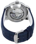 Zeppelin Friedrichshafen Leather Strap Blue Dial Automatic 85683 Men's Watch